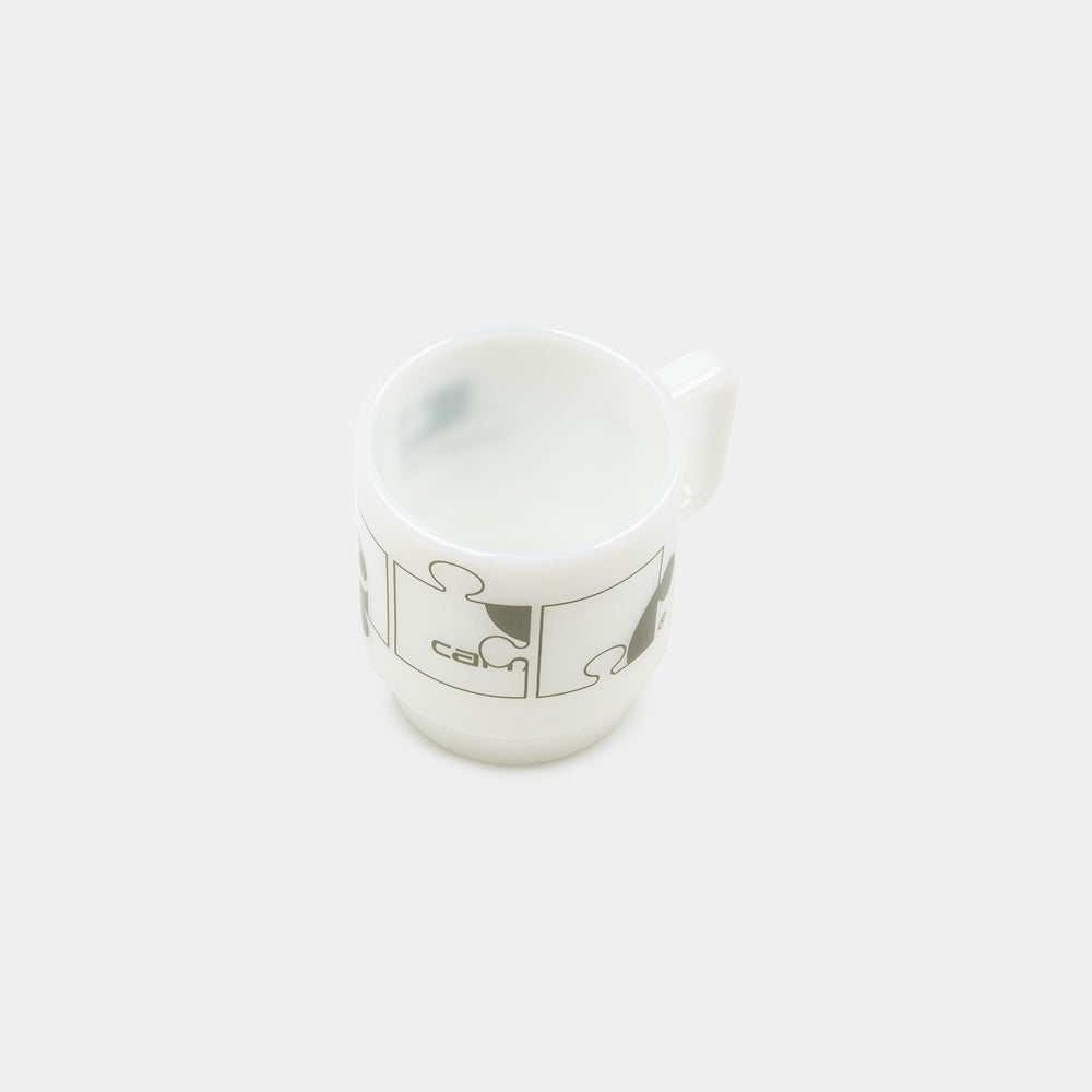 Carhartt WIP – Assemble Glass Mug White/Plant - One Size